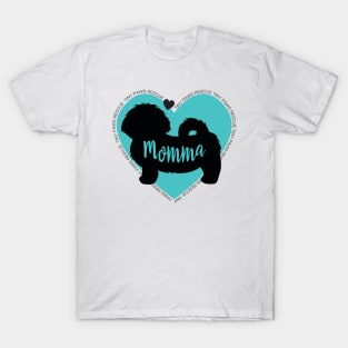 Fluff Momma (blue) T-Shirt